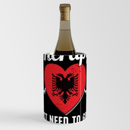 Albania flag I Albanian Souvenirs Wine Chiller