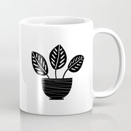 Black Leaves No. 2 Coffee Mug