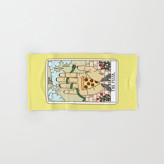 PIZZA READING Hand & Bath Towel