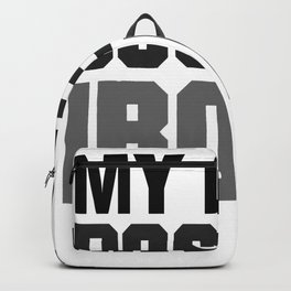 Funny Golf Pun - My Daily Dose Of Iron Backpack