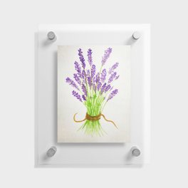 Lavender Bouquet For Days Floating Acrylic Print