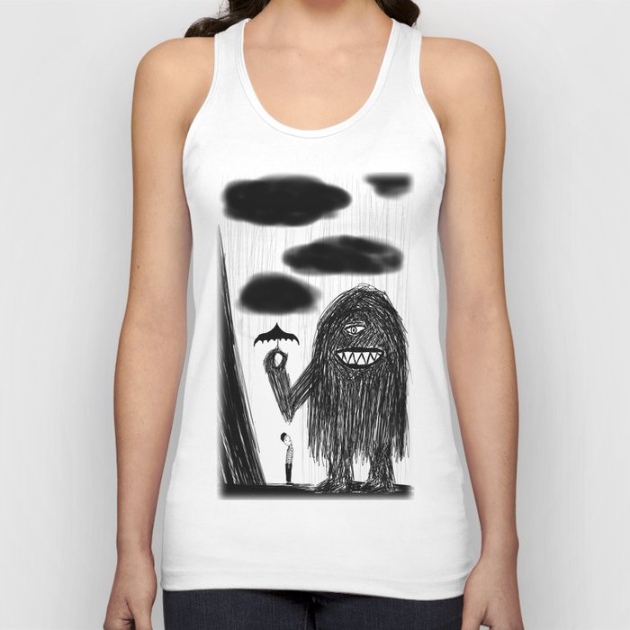 Even monsters need friends 2 Tank Top