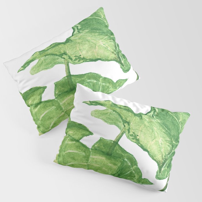 Arrowhead Green Pillow Sham