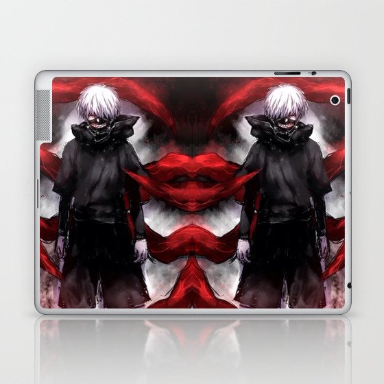 Tokyo Ghouls Anime Cool Cosplay Laptop Ipad Skin By Rumahcreative Society6