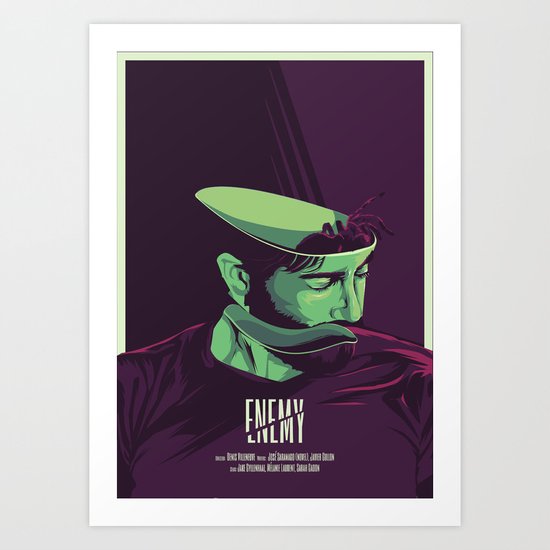 Enemy - Alternative movie poster Art Print