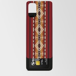 Amber Fire Native American Tribal Pattern Android Card Case