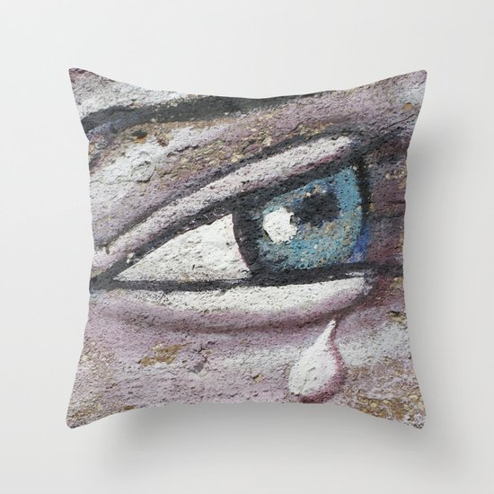 Tears Throw Pillow