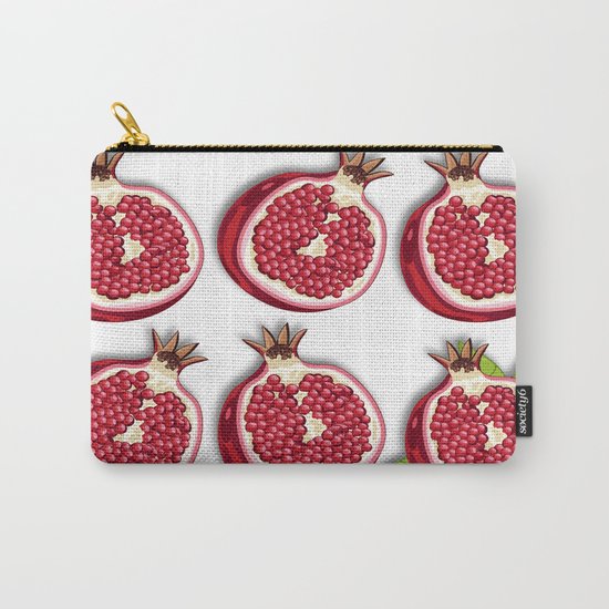 Pomegranate Carry-All Pouch