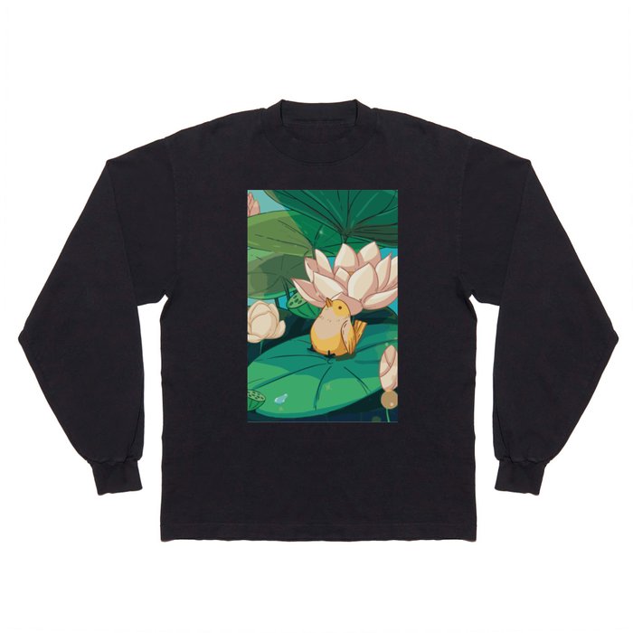 Nelumbo nucifera Lotus flower Long Sleeve T Shirt