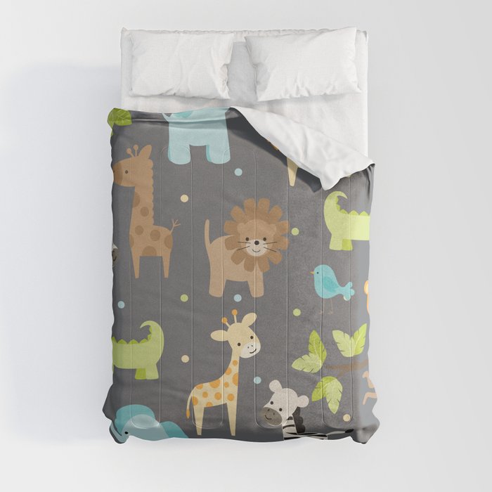 Jungle Animals Comforter