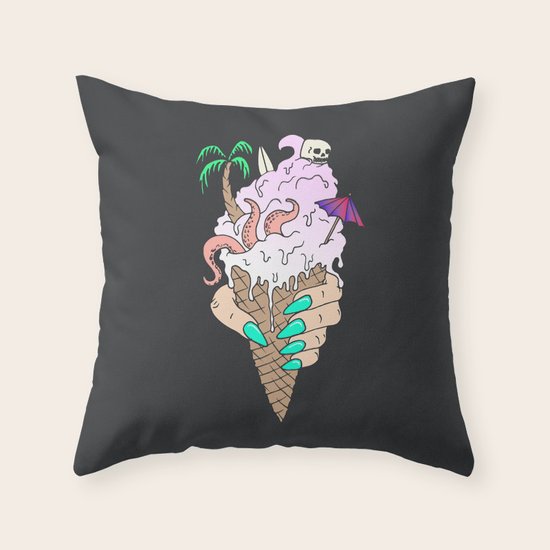 ENDLESS BUMMER Throw Pillow