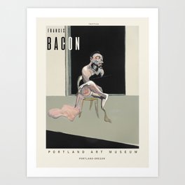 Poster-Francis Bacon-Triptych. Art Print