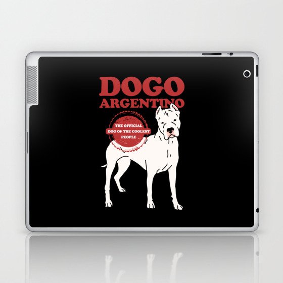 Dogo Argentino Dog Of The Coolest Dogo Argentinos Laptop & iPad Skin