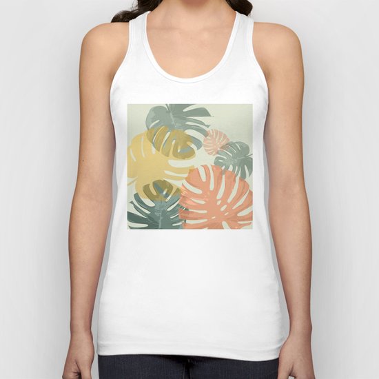 Monstera Pop Unisex Tank Top