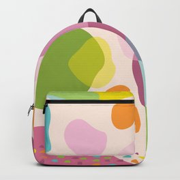 Colorful Abstract Geometric Shapes  Backpack