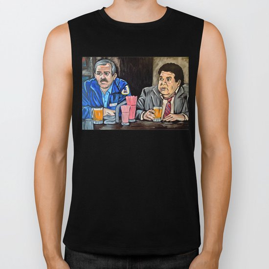 Cheers to Cliff and Norm Biker Tank