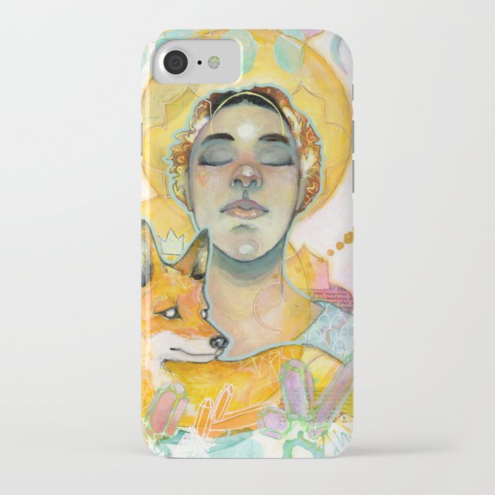 The Goddess and the Fox iPhone Case