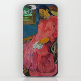 Paul Gauguin - Faaturama (Melancholic) 1891 iPhone Skin