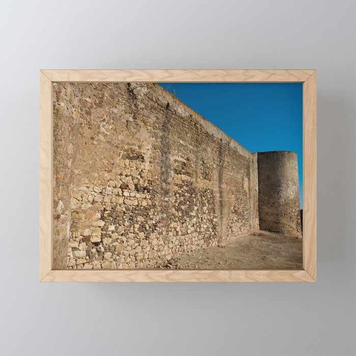 Oldest Castle of Castro Marim Framed Mini Art Print