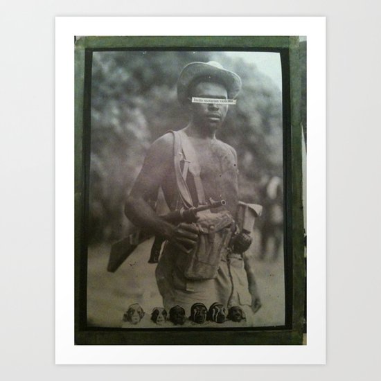 Guerilla Clone B-Side Art Print