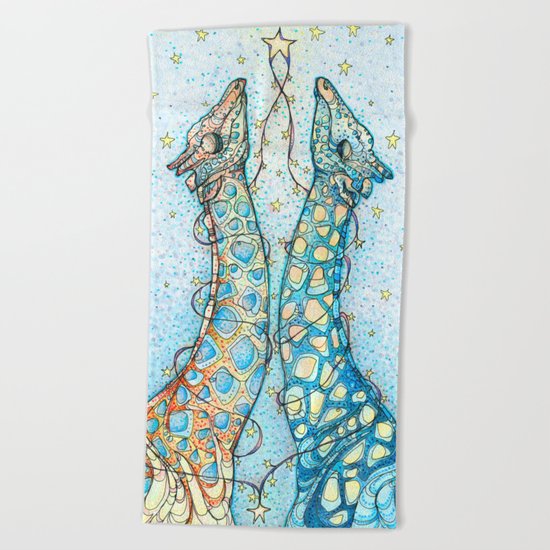 Soulmates Beach Towel