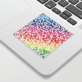 Rainbow Dots Sticker