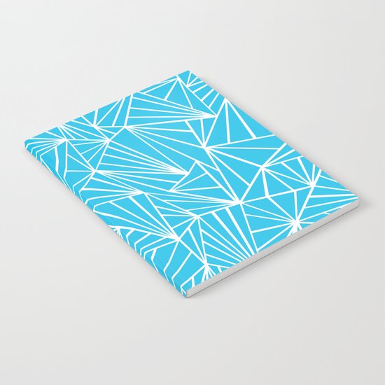 Ab Fan Electric Blue Notebook