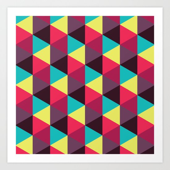 Isometrix 018 Art Print