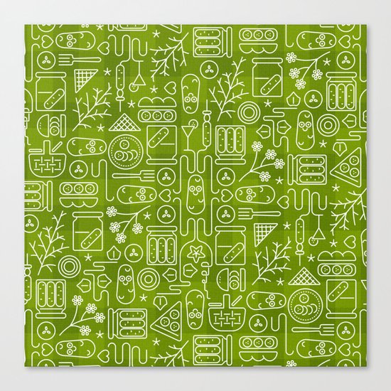 Pickles Picnic Canvas Print