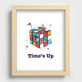 Rubik's Cube Recessed Framed Print
