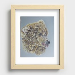 Otis, Golden Bear Recessed Framed Print