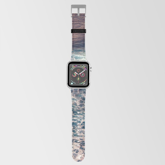 Sunset Wave Over The Ocean Apple Watch Band