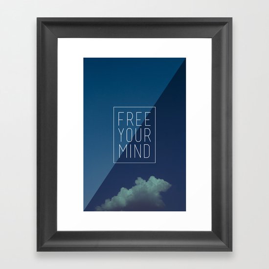 Free Your Mind II Framed Art Print