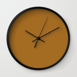 Brown Fox Wall Clock