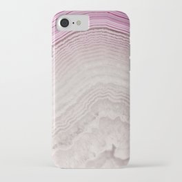 Purple Ombre Agate iPhone Case