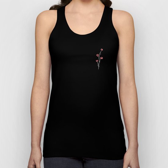 Tiny Flowers Unisex Tank Top