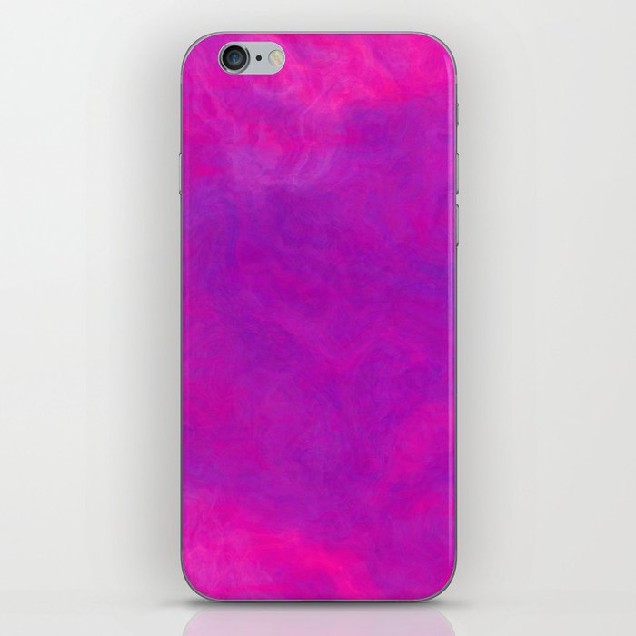 Bright Pink Violet iPhone Skin