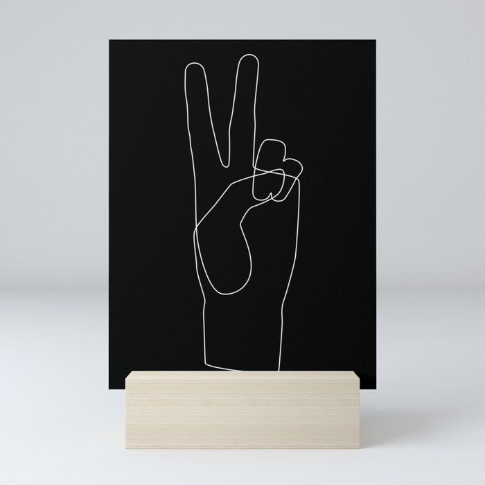 B-Peace Mini Art Print
