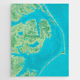 Outer Banks from Above Jigsaw Puzzle