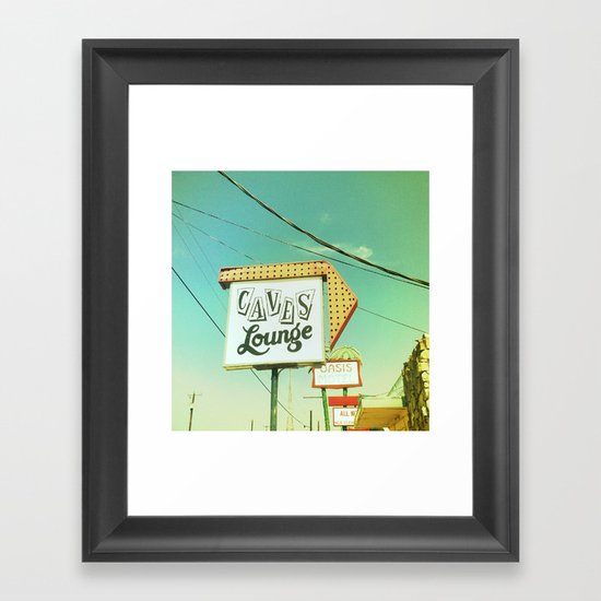 Caves Framed Art Print
