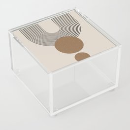 Luna - Mid Century Modern Abstract Art Acrylic Box