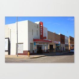 Route 66 - Odeon Theater 2008 Canvas Print