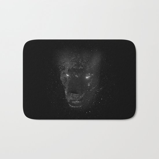 Space Panther Bath Mat
