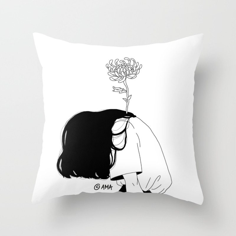 Passion Throw Pillow By Annamachtart Society6