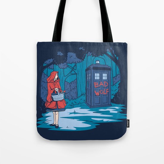 Big Bad Wolf Tote Bag