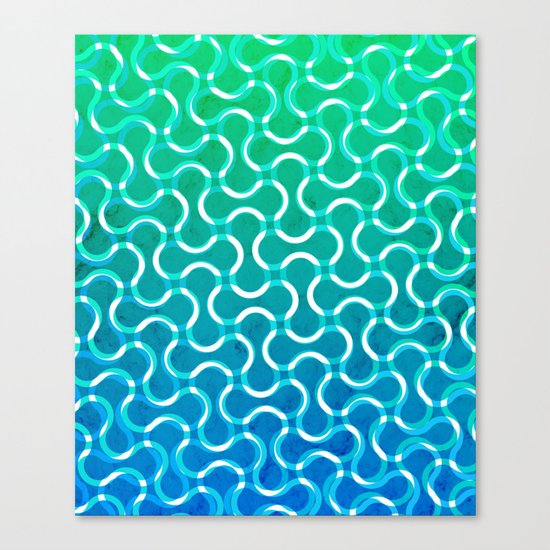 Motherboard Lines Canvas Print