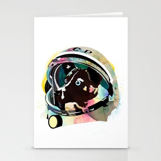 Laika Stationery Cards