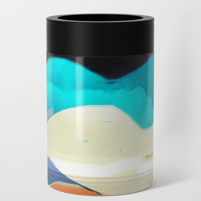 Sunny morning on the abstract bay Can Cooler