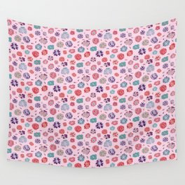 Flowers everywhere...  Wall Tapestry