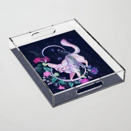 Cosmic Fox Acrylic Tray